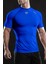 Ghassy Co. Erkek Premium Nefes Alabilen Hızlı Kuruma Koşu Fitness Reflektör Armalı Spor T-Shirt 2