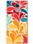Huawei Honor 7 ile Uyumlu 1mm Slim Fit Retro Colors 5 Baskılı Şeffaf Silikon Kılıf 1