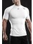 Erkek Premium Nefes Alabilen Hızlı Kuruma Koşu Fitness Reflektör Armalı Spor T-Shirt 2