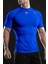 Erkek Premium Nefes Alabilen Hızlı Kuruma Koşu Fitness Reflektör Armalı Spor T-Shirt 2