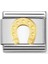 Tekno Trust Gri Composable Classic Good Luck In Stainless Steel With 18K Gold (08_HORSESHOE) 1 Yıl 18 Ayar 1