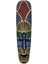 Ahşap Aborjin Mask 50 cm Renkli Duvar Dekoru Maske 1