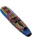Ahşap Aborjin Mask 50 cm Renkli Duvar Dekoru Maske 4
