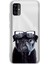 Reeder P13 Blue Max L 2022 ile Uyumlu 1mm Slim Fit Köpek 3 050F Baskılı Şeffaf Silikon Kılıf 1