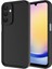 Galaxy A15 Uyumlu Zyl Kılıf Kamera Korumalı Ananas Kapak-Siyah 1