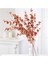 Yapay Çiçek Bakır Bronz Renk Okaliptus 3dallı Uzun Dal 76CM Eucalyptus 1