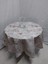 Pvc Silinebilir Muşamba Yuvarlak Masa Örtüsü Çap 140CM 2