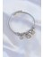 316L Çelik Gümüş Renk Zirkon Taşlı Cartier Model Charm Bileklik - EBJ240613W24948 1