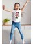 Minnie Baskılı Kız Çocuk Tişört, Disney Minnie Mouse Baskılı Bebek T-Shirt 1