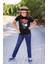 Süperman Logo Baskılı Çocuk Tişört, Unisex Süperman Baskılı Bebek T-Shirt 2