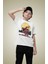 Ironman ve Spiderman Baskılı Çocuk Tişört, Unisex Marvel Baskılı Bebek T-Shirt 1