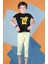 Pikachu Baskılı Çocuk Tişört, Unisex Pokemon Baskılı Bebek T-Shirt 2
