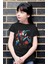 Fuddy Moda Örümcek Adam Ex1 Baskılı Çocuk Tişört, Unisex Spiderman Baskılı Bebek T-Shirt 2