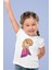 Frozen Anna Baskılı Kız Çocuk Tişört, Karlar Ülkesi Baskılı Kız Bebek T-Shirt 1