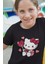 Kalpli Şekerli Hello Kitty Baskılı Kız Çocuk Tişört, Hello Kitty Baskılı Kız Bebek T-Shirt 1