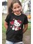 Kalpli Şekerli Hello Kitty Baskılı Kız Çocuk Tişört, Hello Kitty Baskılı Kız Bebek T-Shirt 2