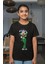 Powerpuff Girls Buttercup Baskılı Kız Çocuk Tişört, Çizgi Film Baskılı Kız Bebek T-Shirt 1