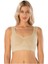 New Season Kadın Kalın Askılı Crop Top Pedli Büstiyer Ten 1