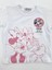 Kız Çocuk Şort Tişort Ikili Takım Minnie Mouse Baskılı Sırt ve Göğüs Baskılı 2