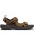 1022423 Targhee Iıı Open Toe Sandal M Bison/mulch Erkek Sandalet 1