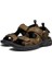 1022423 Targhee Iıı Open Toe Sandal M Bison/mulch Erkek Sandalet 4