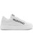 Beyaz - Siyah Erkek Deri Sneaker Rey 1