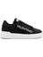 Siyah - Beyaz Erkek Deri Sneaker Rey 1