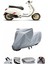 Vespa Lx 125 3V I.e Su Geçirmez Motosiklet Brandası Arka Çanta Uyumlu Değildir 1