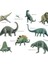 Dinozor Montajı Tablo Ahşap Poster Dekoratif 1
