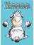 Komik Yoga Koyunları - Çizgi Roman - Karikatür - Hayvan - Hediye Tablo Ahşap Poster Dekoratif 1