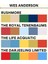 Wes Anderson Renk Paletleri Krem Arka Plan Tablo Ahşap Poster Dekoratif 1