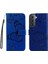 Samsung Galaxy S22 Pu Deri Flip Kickstand Için Kılıf Kart Yuvası Standı ile (Yurt Dışından) 1
