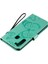Samsung Galaxy A21 Flip Case Kickstand Pu Deri Darbeye ile (Yurt Dışından) 4