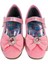 Kız Çocuk Babet Ayakkabı 31-35 Numara Koyu Pembe 3
