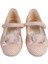 Kız Çocuk Babet Ayakkabı 26-30 Numara Pudra 3