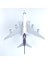 Rındu Thai Airways 16CM Alaşımlı Uçak Modeli (Yurt Dışından) 2