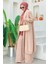 Kimono Bel Lastikli Pantolon Takım 8560 Taş 2