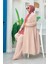 Kimono Bel Lastikli Pantolon Takım 8560 Taş 3