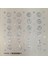 Hologram Gümüş Yaldız Tırnak Dövmesi, Tırnak Tattoo, Nail Art, Tırnak Sticker 1