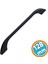 Metal Kulp Mobilya Mutfak Dolabı Çekmece Dolap Kulpları Kapak Kulpu Kulbu Siyah Renk 128 mm 1