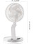 F200 LED Katlanabilir Masaüstü Döner Fan Normal Model (Yurt Dışından) 3