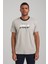 Bisiklet Yaka Gri Boyalı Slim Fit Tişört 24SSM20292 1