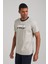 Bisiklet Yaka Gri Boyalı Slim Fit Tişört 24SSM20292 2