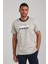 Bisiklet Yaka Gri Boyalı Slim Fit Tişört 24SSM20292 3