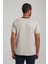Bisiklet Yaka Gri Boyalı Slim Fit Tişört 24SSM20292 5