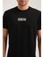 Bisiklet Yaka Siyah Slim Fit Tişört 24SSM20283 4