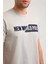 Bisiklet Yaka Gri Melanj Regular Custom Tişört 24SSM20266 3