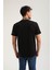 Bisiklet Yaka Siyah Slim Fit Tişört 24SSM20273 5