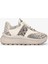 Lyra Kadın Bej Yılan Deri Sneakers & Spor Ayakkabı 1011 6416 Bn Ayk Y24 1