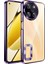 Realme 11 4g Kılıf Kamera Korumalı Logo Gösteren Omega Kapak-Derin Mor 1
